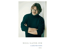 Tablet Screenshot of nigelslater.com